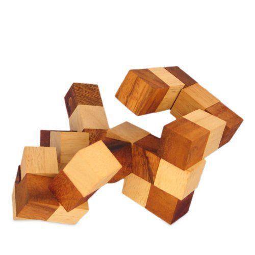 pijpleiding Regeneratief patroon Grote houten slang kubus puzzel - Raindroptime